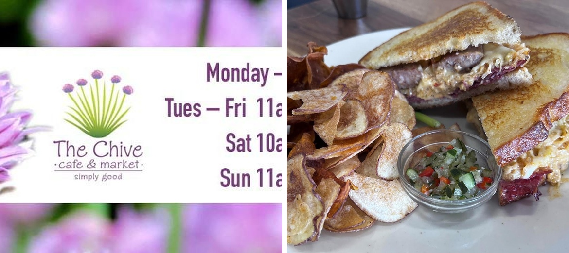 The Chive Simply Good Cafe & Market Menu