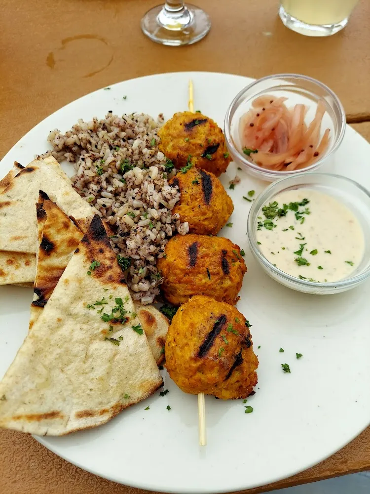Pork Meatball Kabob